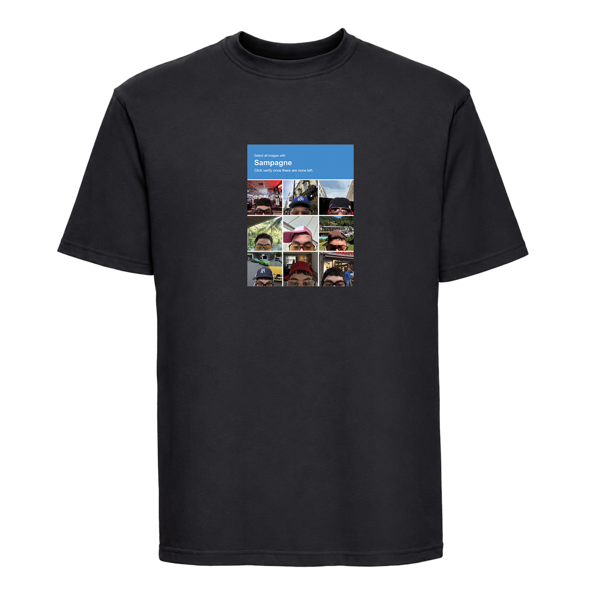 Sampagne Google Capcha T-Shirt 456221